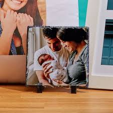 Capture Memories in Stone: Photo Slate Collection